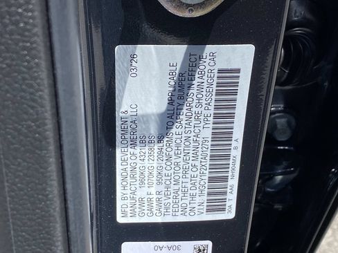Used 2026 Honda Accord LX image 13