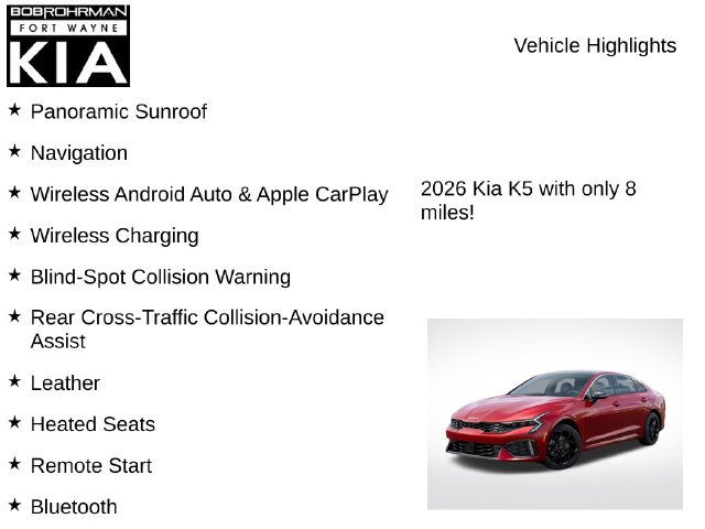 New 2026 Kia K5 GT-Line FWD image 7