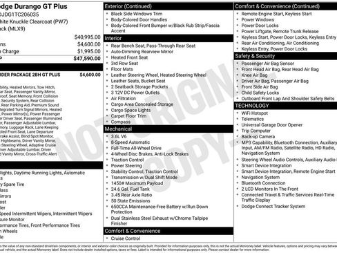 Used 2026 Dodge Durango GT AWD/4WD image 43
