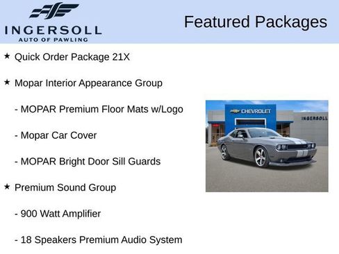 Used 2012 Dodge Challenger SRT8 w/ Premium Sound Group RWD image 10
