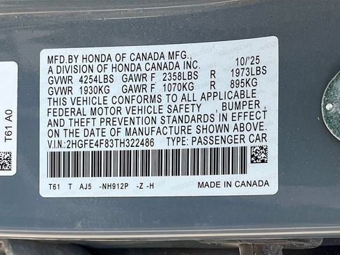 Used 2026 Honda Civic Sport Touring image 33