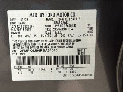 Used 2024 Ford Edge SEL w/ Convenience Package AWD/4WD image 27