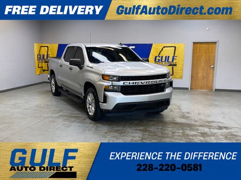Used 2022 Chevrolet Silverado 1500 Custom w/ LPO, Dark Essentials Package AWD/4WD image 1