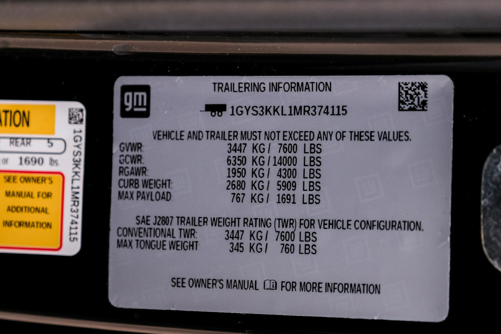 Used 2021 Cadillac Escalade ESV Premium Luxury RWD image 78