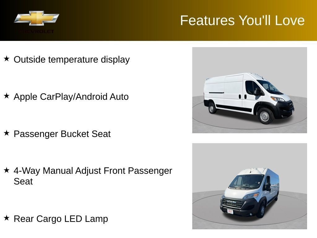 Used 2024 RAM ProMaster 2500 w/ Convenience Group FWD image 27
