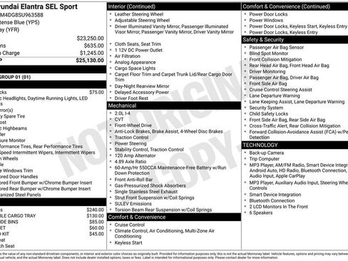 Used 2025 Hyundai Elantra Sport FWD image 2