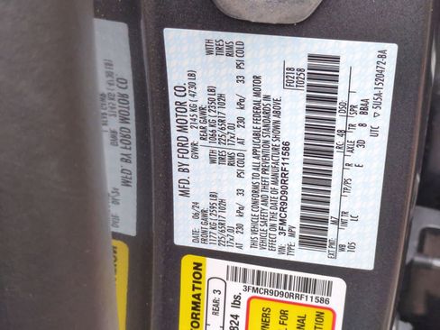 Certified 2024 Ford Bronco Sport Badlands AWD/4WD image 35