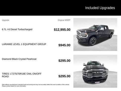 Used 2026 RAM 2500 Laramie AWD/4WD image 2