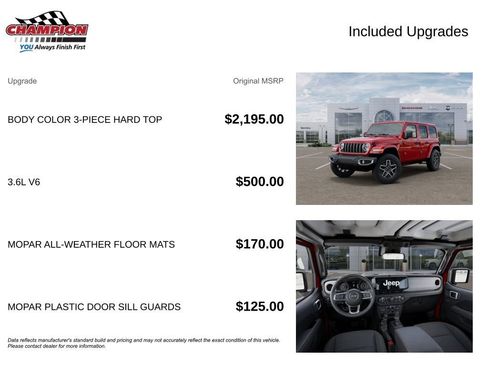 New 2026 Jeep Wrangler Unlimited Sahara AWD/4WD image 6