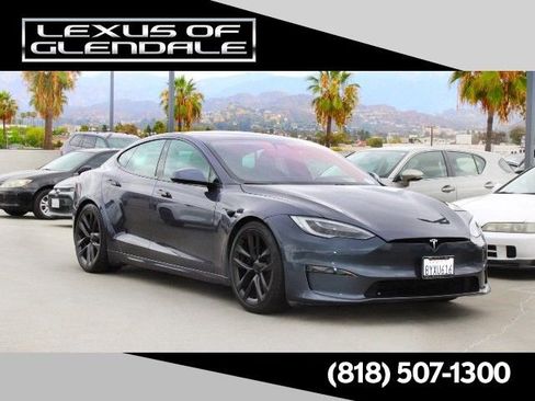 Used 2021 Tesla Model S Long Range AWD/4WD image 1