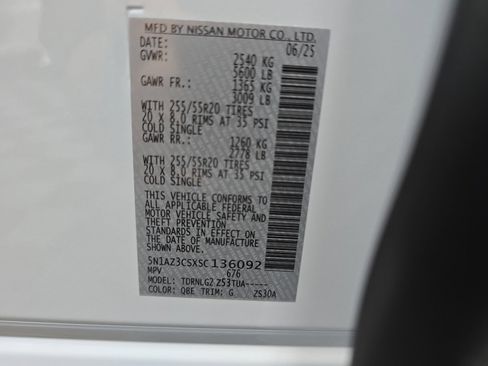 New 2025 Nissan Murano SL image 24