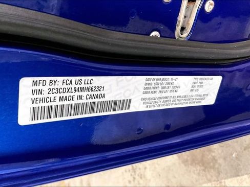 Used 2021 Dodge Charger SRT Hellcat w/ Harman/Kardon Audio Group RWD image 36