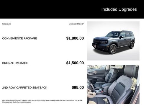 New 2026 Ford Bronco Sport Big Bend w/ Convenience Package AWD/4WD image 5