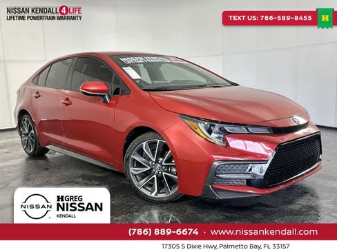 Used 2021 Toyota Corolla XSE FWD image 1