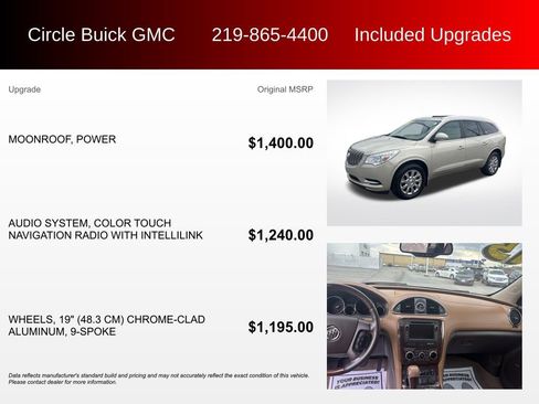 Used 2015 Buick Enclave Leather FWD image 3