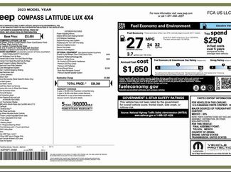 Certified 2023 Jeep Compass Latitude w/ Sun and Sound Group video 2