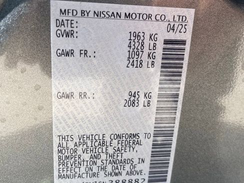 Used 2025 Nissan Altima 2.5 SV w/ SV Special Edition Package FWD image 27