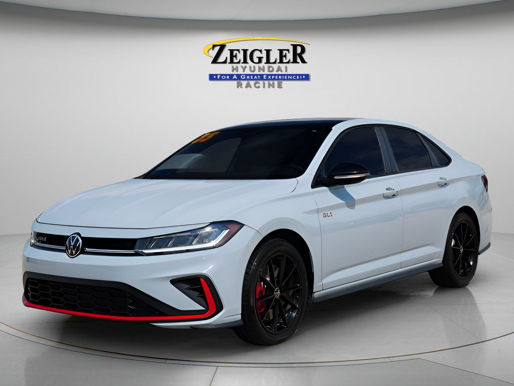 Used 2025 Volkswagen Jetta GLI Autobahn w/ GLI Black Package FWD image 3