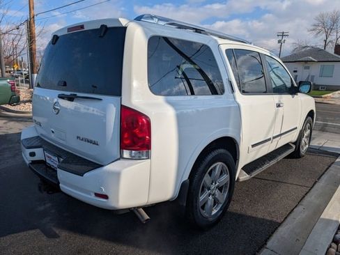 Used 2011 Nissan Armada Platinum w/ 2nd Row Captain Seat Pkg image 4