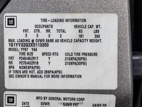 Used 1999 Chevrolet Corvette Convertible w/ Memory Pkg image 43