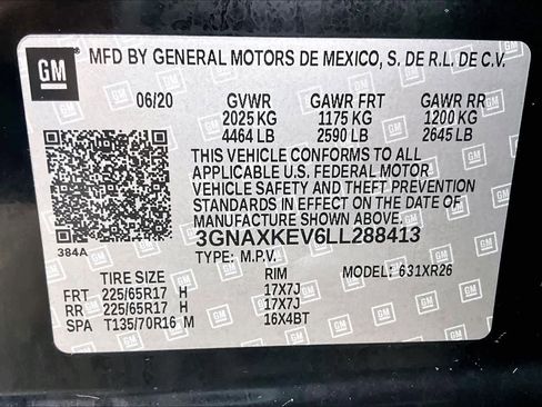 Used 2020 Chevrolet Equinox LT image 33