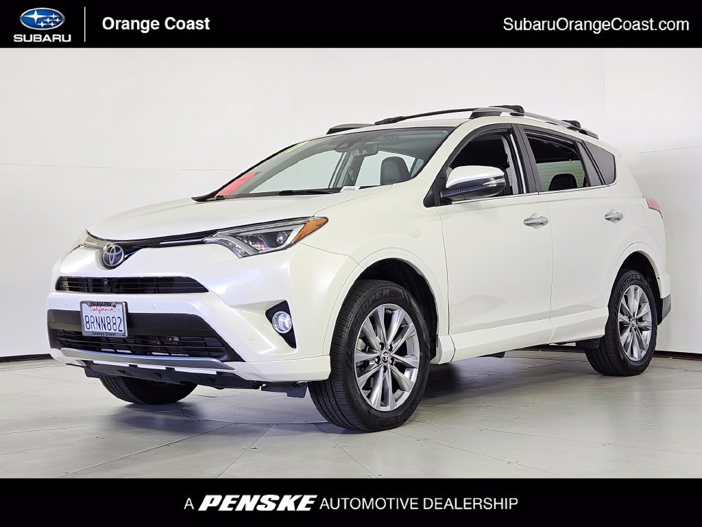 Used 2017 Toyota RAV4 Platinum w/ All Weather Liner Package FWD image 1