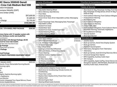 Used 2026 GMC Sierra 3500 Denali Ultimate AWD/4WD image 2