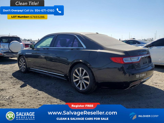 Used 2017 Lincoln Continental w/ Equipment Group 500A FWD image 3