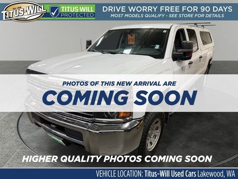 Used 2017 Chevrolet Silverado 3500 W/T w/ WT Convenience Package AWD/4WD image 2