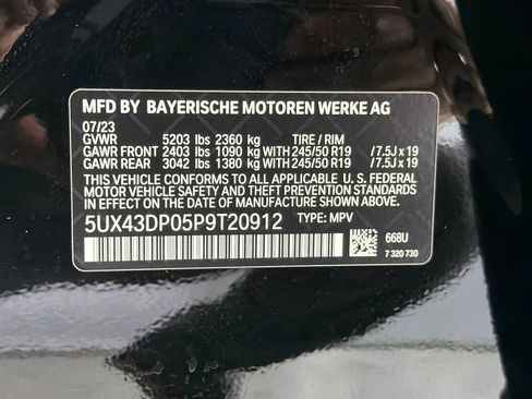 Used 2023 BMW X3 sDrive30i w/ Convenience Package RWD image 29