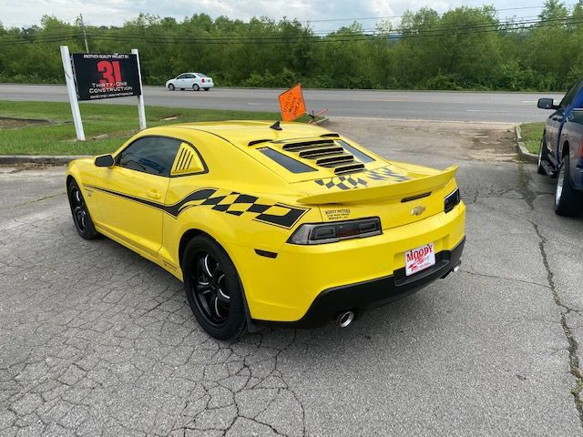 Used 2014 Chevrolet Camaro LS w/ Black Rally Stripe Package RWD image 2