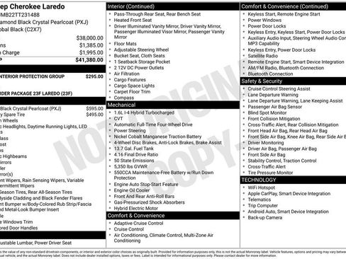 New 2026 Jeep Cherokee Laredo AWD/4WD image 29