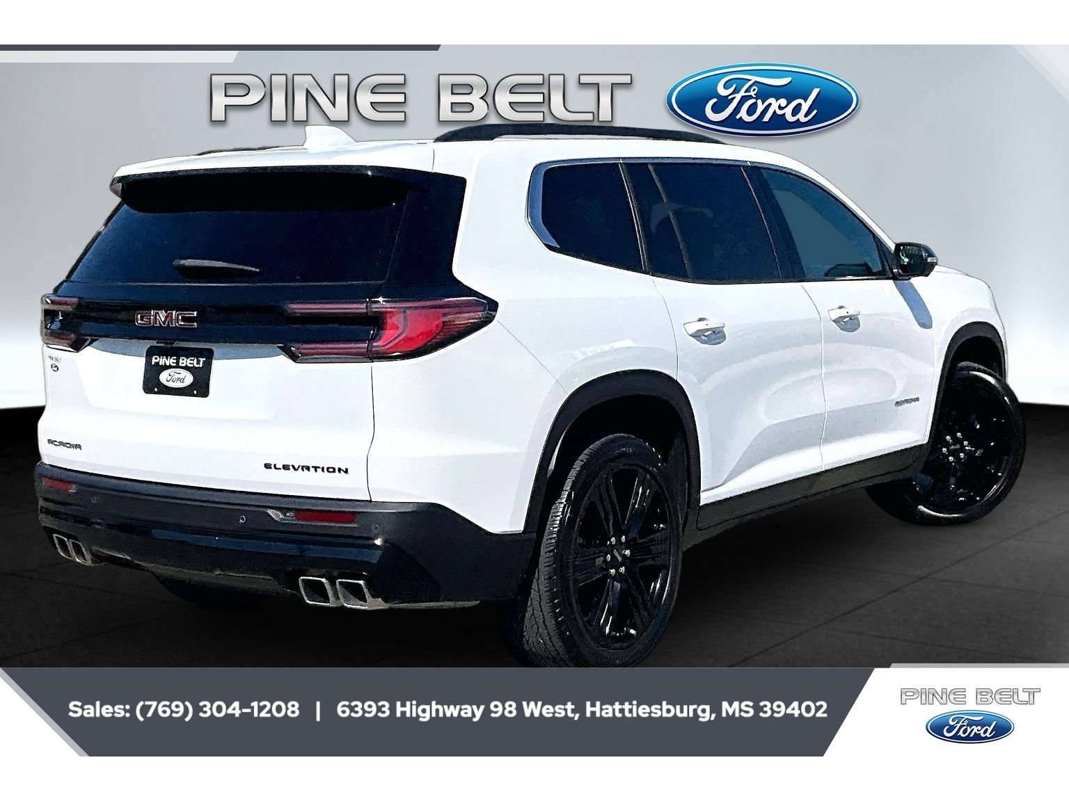 Used 2024 GMC Acadia Elevation w/ Black Edition FWD image 11