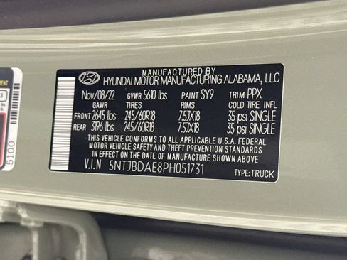 Certified 2023 Hyundai Santa Cruz SEL AWD/4WD image 35