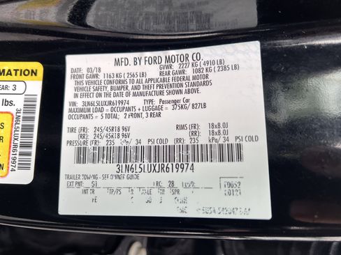 Used 2018 Lincoln MKZ Select w/ Technology Package image 35