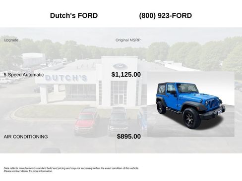 Used 2012 Jeep Wrangler Sport AWD/4WD image 5