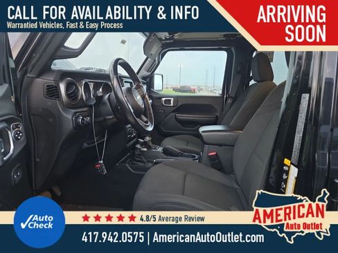 Used 2021 Jeep Wrangler Unlimited Sport AWD/4WD image 2