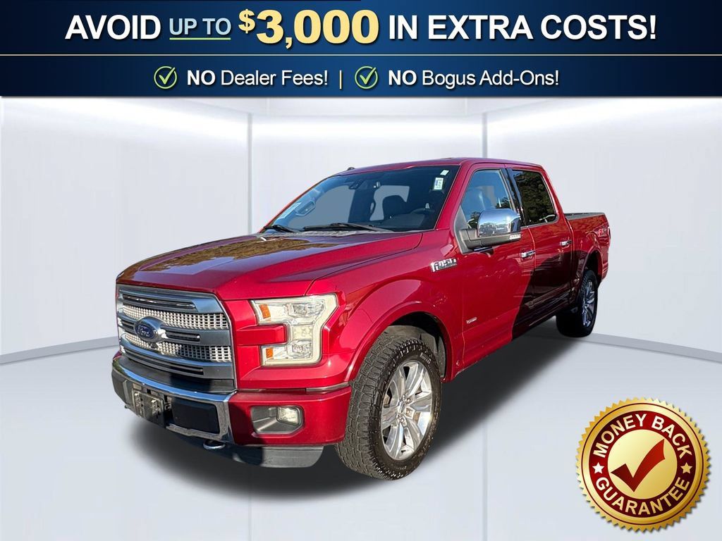Used 2015 Ford F150 Platinum w/ Equipment Group 701A Luxury AWD/4WD image 1