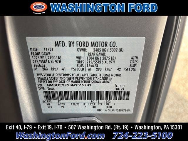 Used 2022 Ford Transit Connect XLT FWD image 20