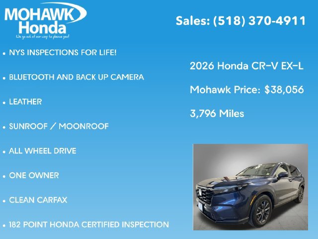 Certified 2026 Honda CR-V EX-L image 8