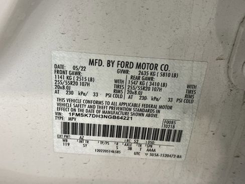 Used 2022 Ford Explorer XLT w/ Equipment Group 202A image 11