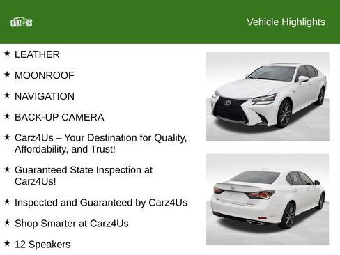 Used 2018 Lexus GS 350 F Sport image 3
