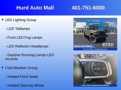 Used 2020 Jeep Wrangler Unlimited Rubicon w/ Quick Order Package 28Y Recon image 18