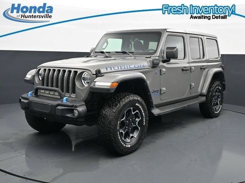 Used 2022 Jeep Wrangler Unlimited Rubicon 4xe w/ Steel Bumper Group AWD/4WD image 4