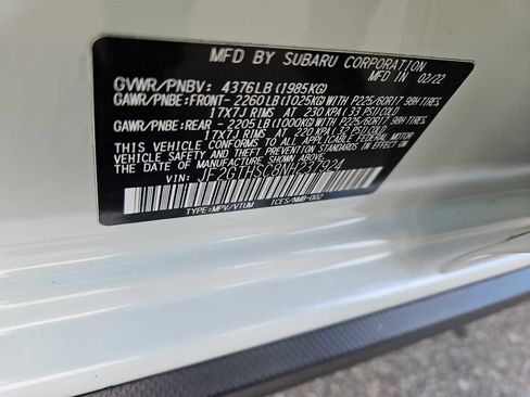 Used 2022 Subaru Crosstrek 2.5i Sport w/ Moonroof Package image 7