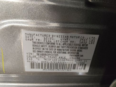 Used 2022 Nissan Sentra S FWD image 33