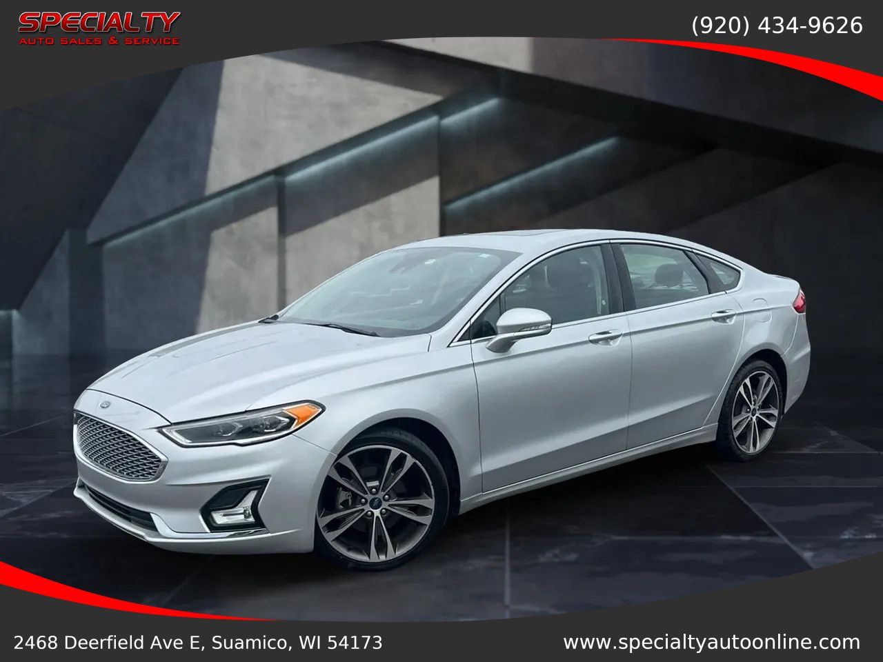 Used 2019 Ford Fusion Titanium FWD image 1