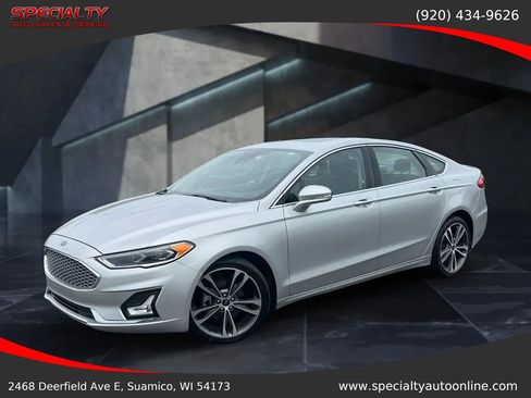 Used 2019 Ford Fusion Titanium FWD image 1