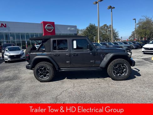 Used 2021 Jeep Wrangler Unlimited Rubicon 4xe w/ Steel Bumper Group image 5