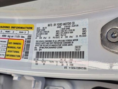 Used 2022 Ford Bronco Sport Outer Banks AWD/4WD image 20